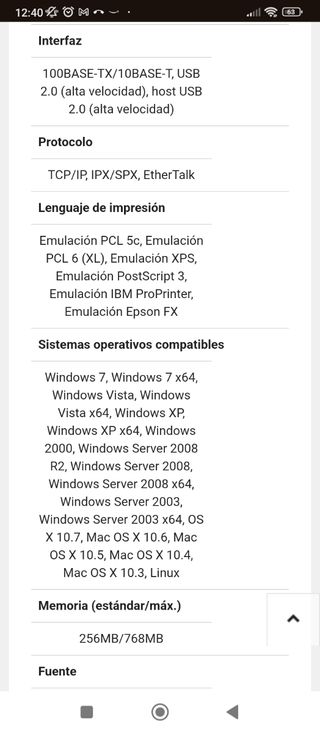 Oki c841 dúplex. Impresora láser Color