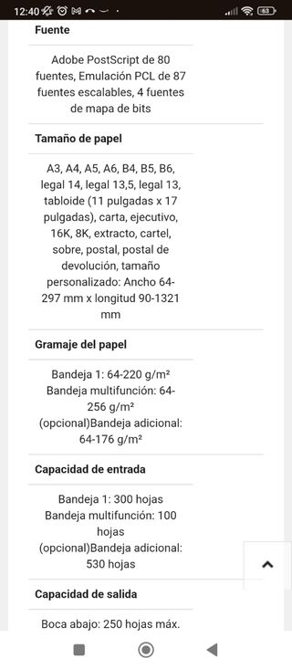 Oki c841 dúplex. Impresora láser Color