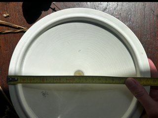 Tapa de sopera loza francesa Badonviller