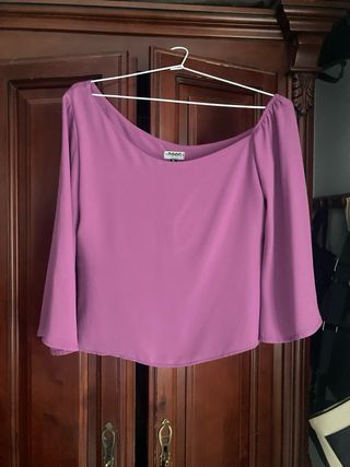 Camisa Juvenil Noon hombro descubierto