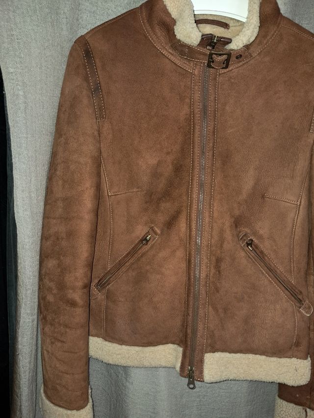 Chaqueton corto mujer piel ovina