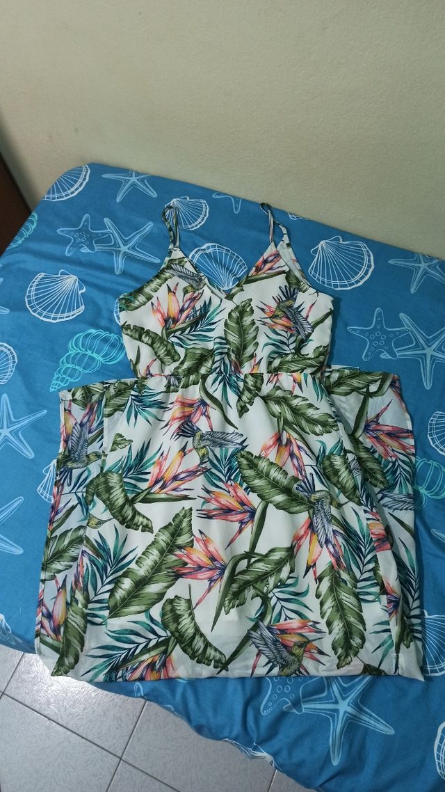 Vestido largo de tirantes