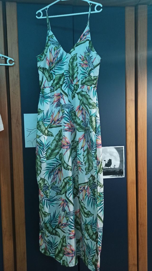 Vestido largo de tirantes