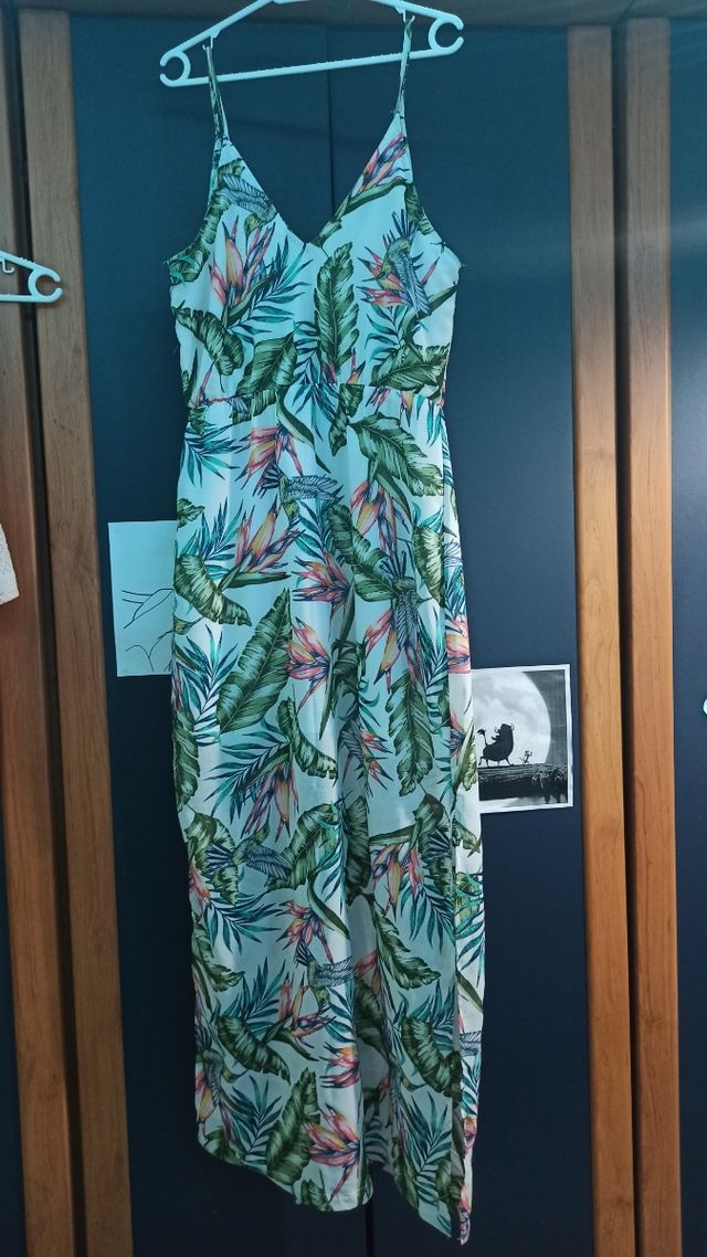 Vestido largo de tirantes