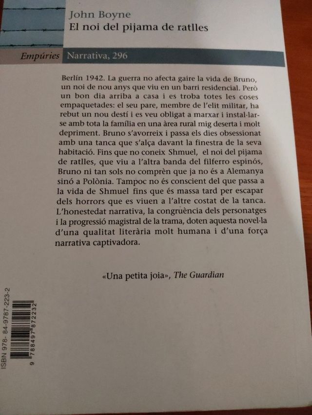 El noi del pijama de ratlles