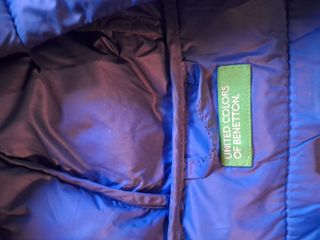 Chaleco azul. Benetton. Niños 11-12 años
