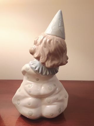 Figuras payasos músicos porcelana fina