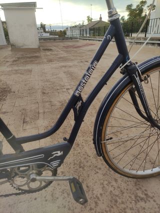 Bicicleta vintage mujer