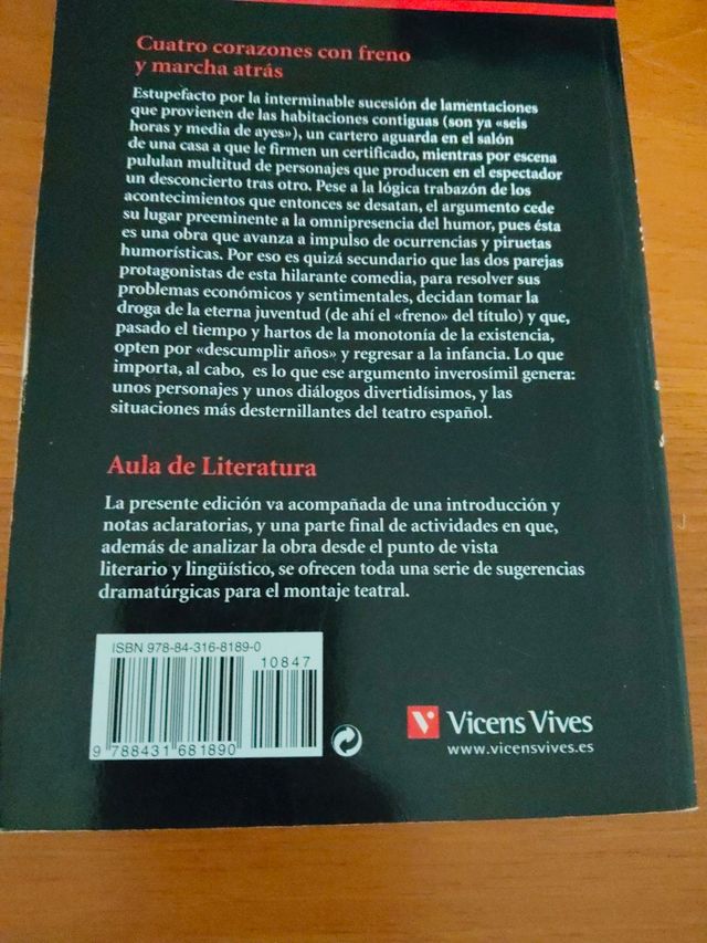 CUATRO CORAZONES CON FRENO Y MARCHA ATRAS