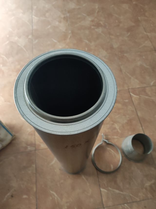 Tubo galvanizado aislante chimeneas  (Rebajado)