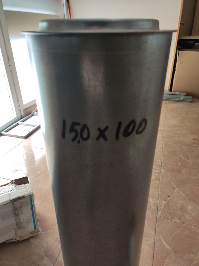 Tubo galvanizado aislante chimeneas  (Rebajado)
