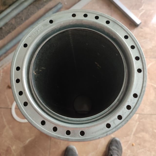 Tubo galvanizado aislante chimeneas  (Rebajado)