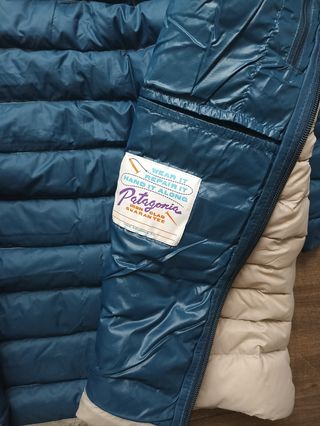 Chaqueta plumas Patagonia Down talla L