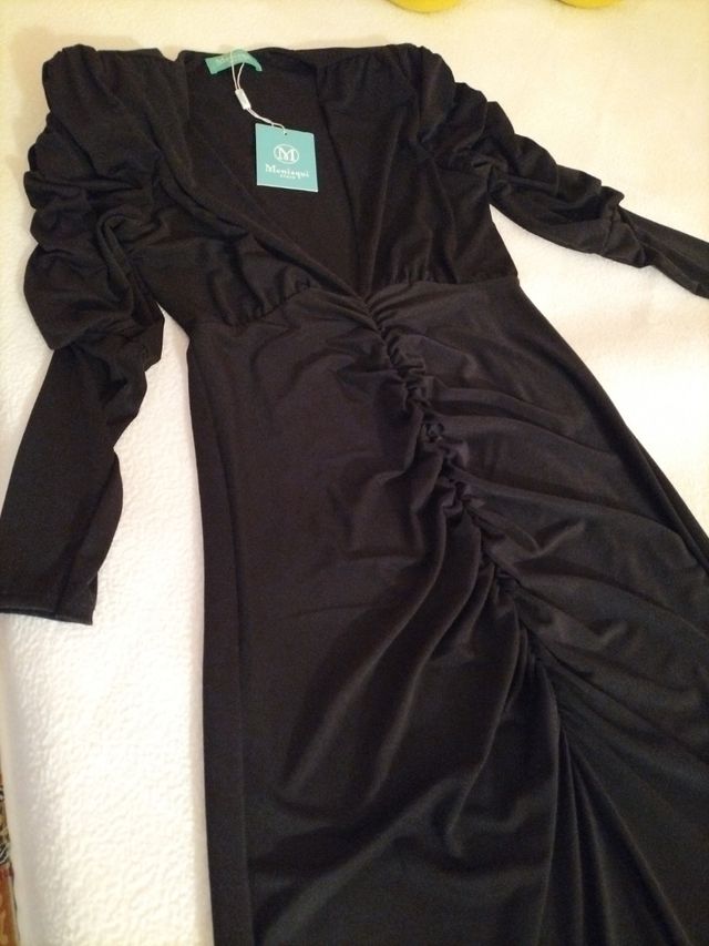 VESTIDO LARGO FIESTA NEGRO