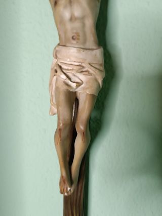 Crucifijo antiguo 62x31 cm Jesucristo