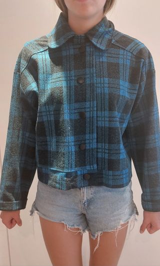 Chaqueta sobrecamisa mujer