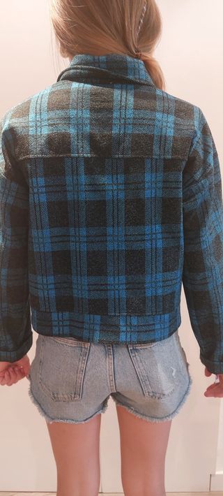 Chaqueta sobrecamisa mujer