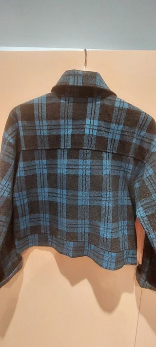 Chaqueta sobrecamisa mujer