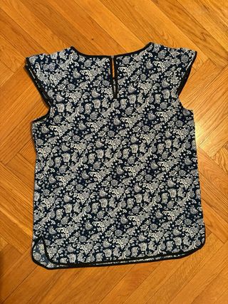 Camicia con fantasia fiori blu OVS - taglia L