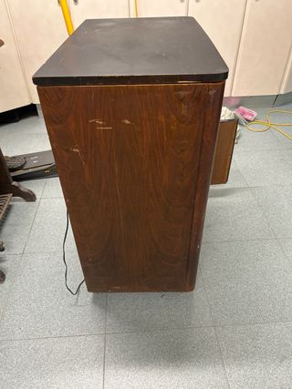 Mueble radio tocadiscos antiguo Philips 1954