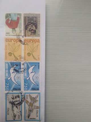 Lotto di francobolli 