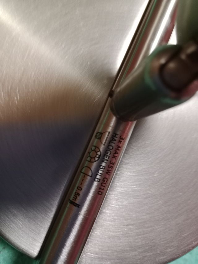 Lamparas techo plateadas bajo consumo