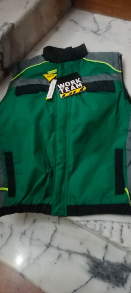 Chaleco de trabajo impermeable