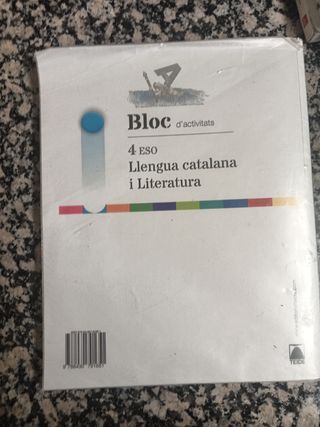 Bloc d'activitats. Llengua catalana i literatura 4 ESO