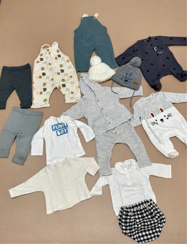 Lote/Pack ropa bebé 1/3 meses
