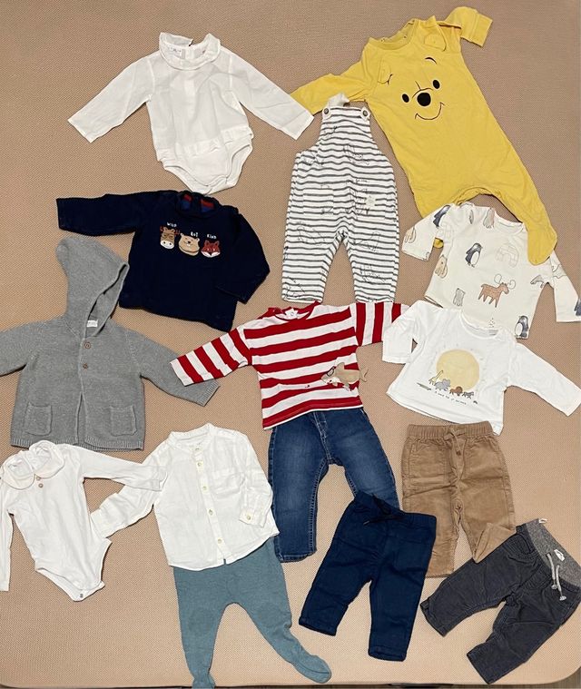Lote/Pack ropa bebé 6/9 meses