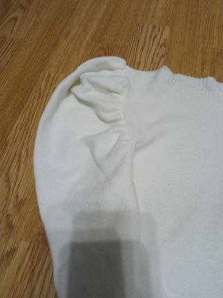 Jersey punto blanco talla M/L