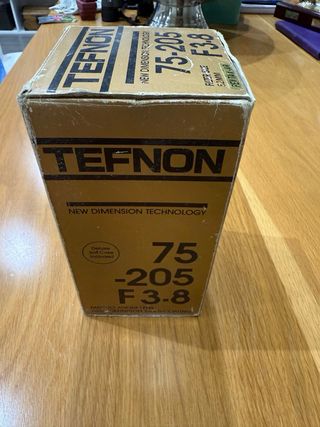 Objetivo zoom TEFNON 75-205