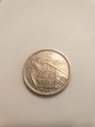 5 pesetas 1957