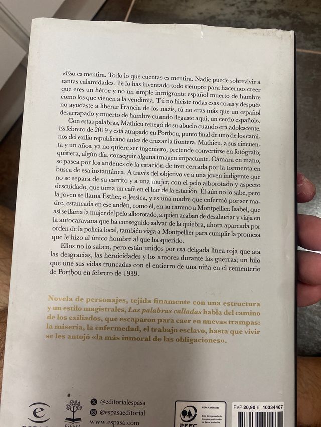 Las palabras calladas