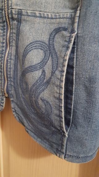 Cazadora vaquera mujer