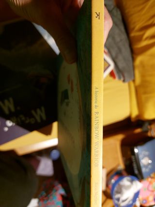 Libro A historia do  Rainbow Warrior