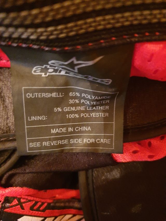 Pantalon motocross ALPINESTARS. Talla S