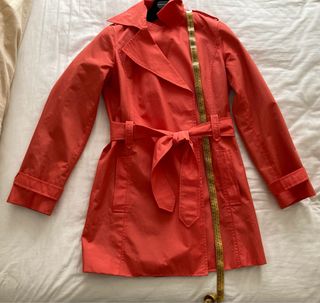 Gabardina Zara color Coral
