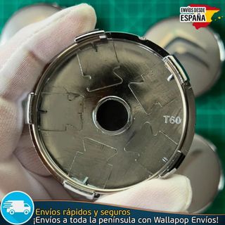 X4 Tapacubos Citroen 60mm Cubrebujes Tapas Llantas