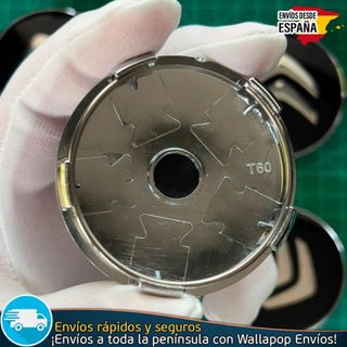 X4 Tapacubos Citroen 60mm Cubrebujes Tapas Llantas