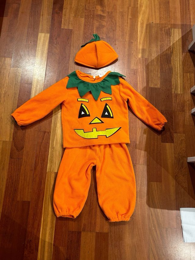 Disfraz calabaza halloween