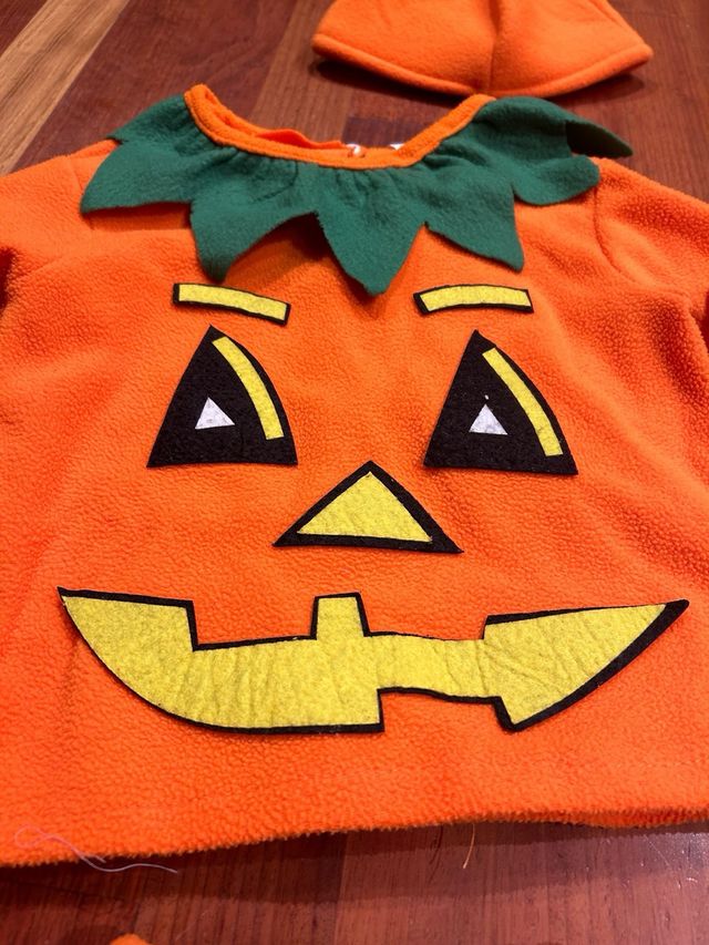 Disfraz calabaza halloween