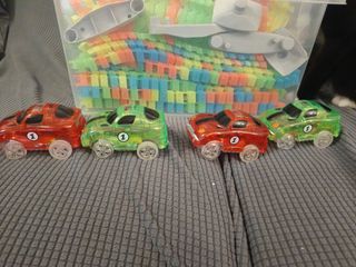 Scalextric coche luminoso