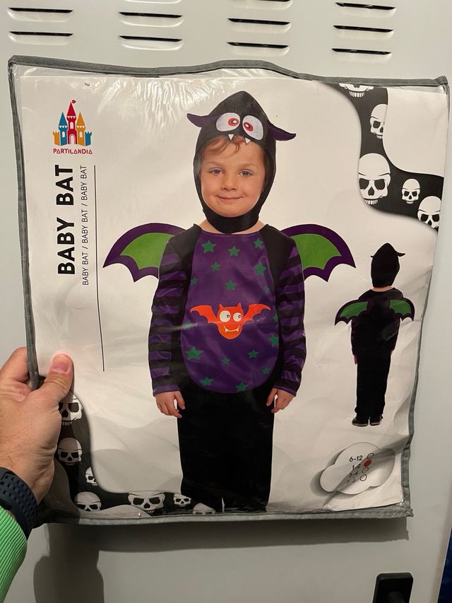 Disfraz vampiro 1 a 2 años