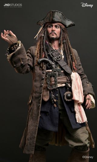 Jack Sparrow & Davy Jones JND Pack Estatuas 1/3