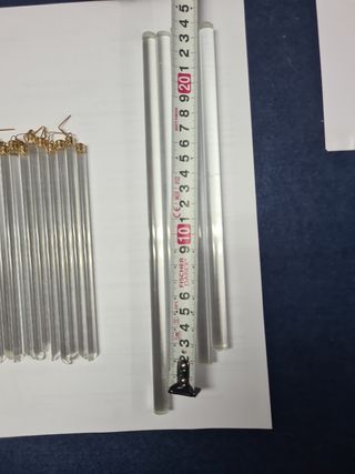 Varillas macizas lampara araña