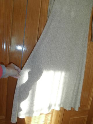 Vestido de punto manga larga