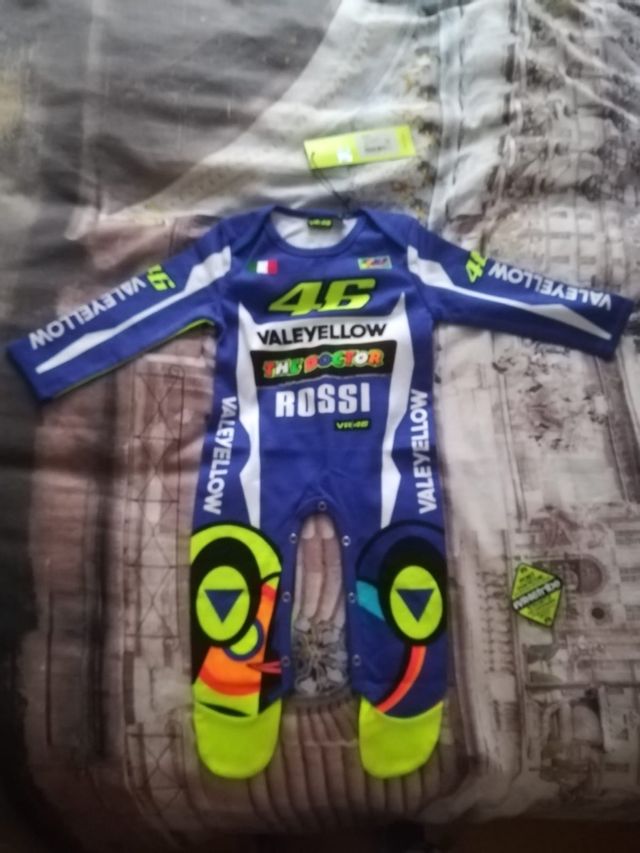 Macacão de pijama de menino Valentino Rosi