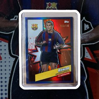 RIVALDO /150 TOPPS FCB BARCELONA PANINI CROMO