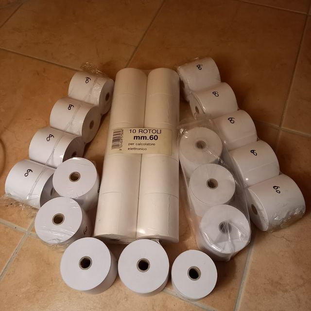 Rotoli per calcolatrice 